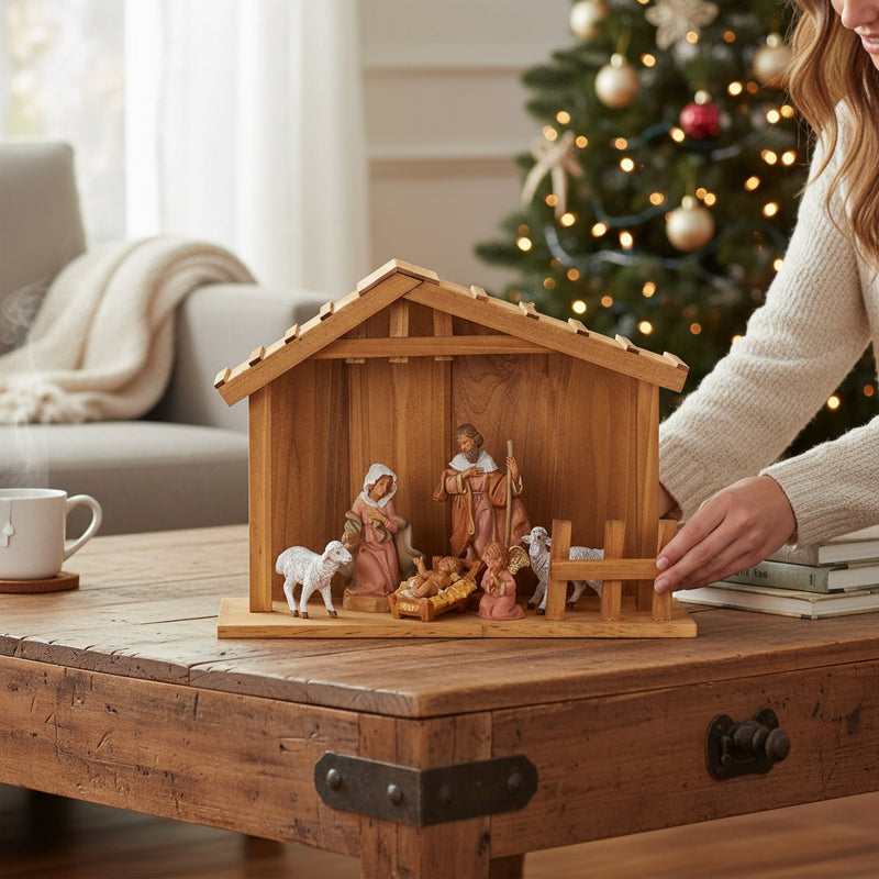 6 Figure Nativity Set 5" Scale