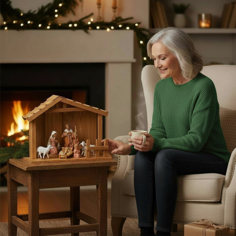 6 Figure Nativity Set 5" Scale