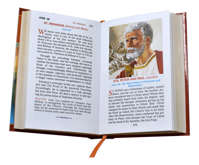 Open book with a portrait of an elderly man on a white background