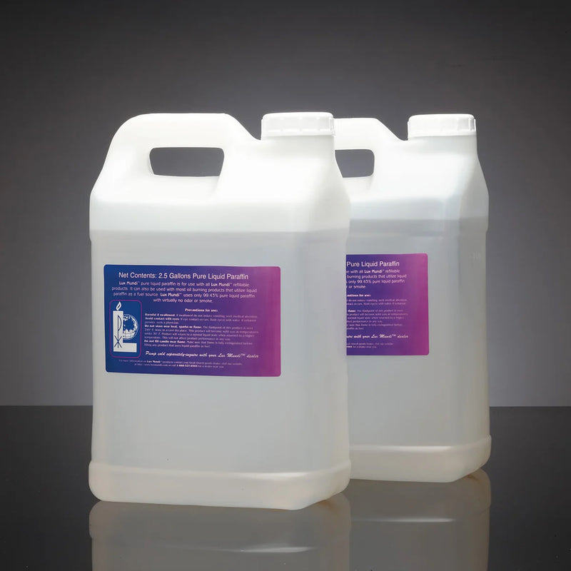 Lux Mundi pure liquid paraffin 2.5 gallon jug