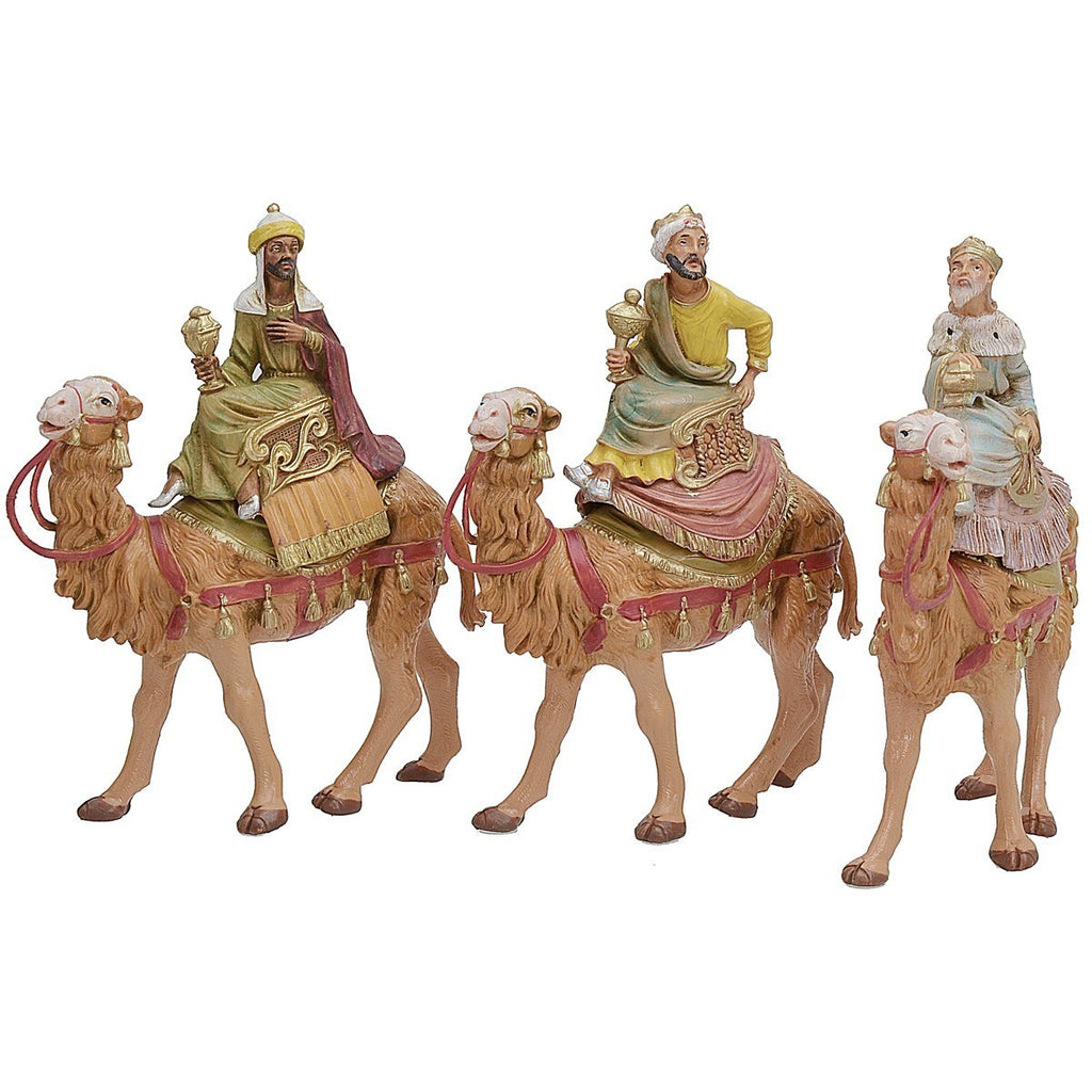 Three Kings on Camels 5" Scale