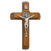 Walnut-Stained St. Benedict Sick Call Set