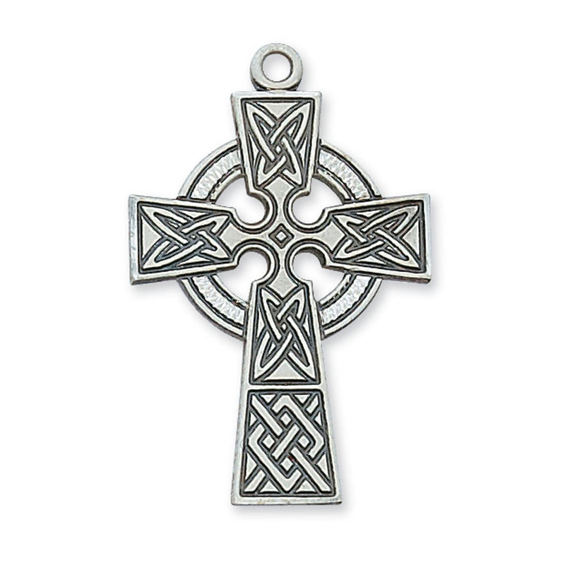 Sterling Silver Celtic cross Necklace