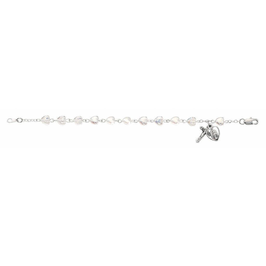 Bracelet - 6.5in Aurora Heart Bracelet Boxed