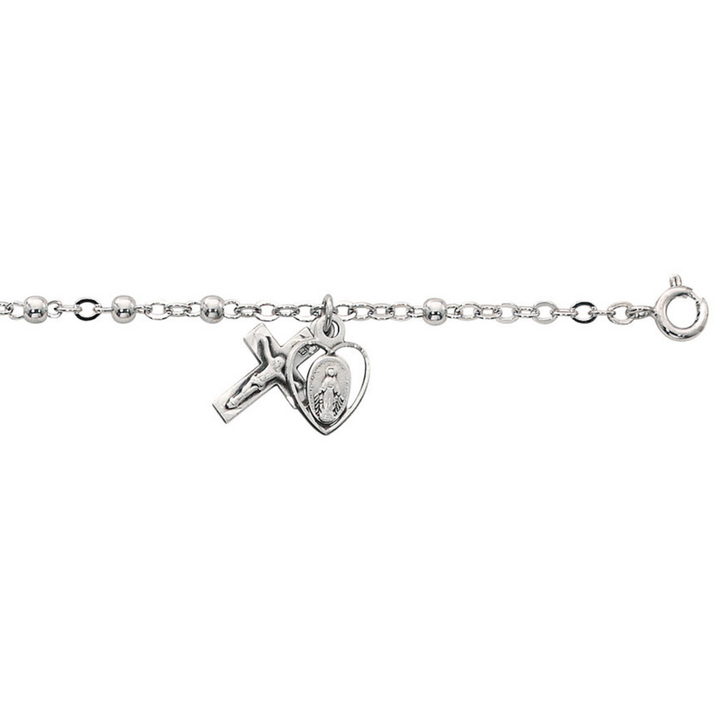 Bracelet - 6.5 in. All Sterling Bracelet Boxed