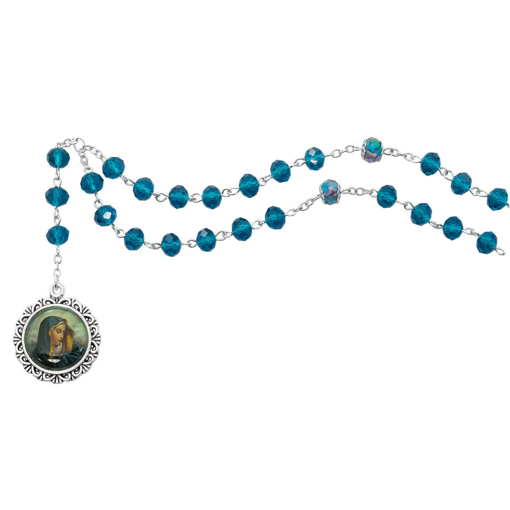 Our Lady of Sorrows Chaplet, Carded