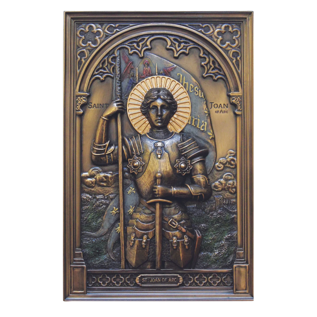 Joan - St. Joan of Arc Plaque 6x9"