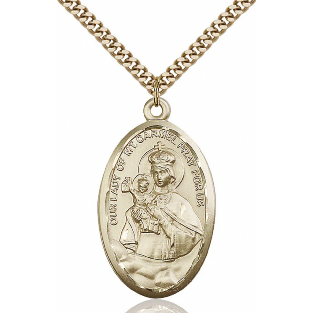 Our Lady of Mount Carmel Medal 24"