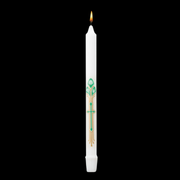 New Life OCIA Initiation candle by Cathedral Candle Company