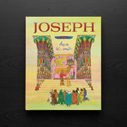 Book cover of 'Joseph' by Susan Wildsmith with colorful illustration on a dark background