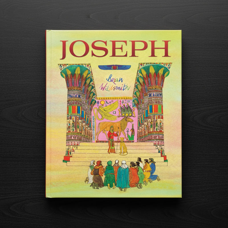 Book cover of 'Joseph' by Susan Wildsmith with colorful illustration on a dark background