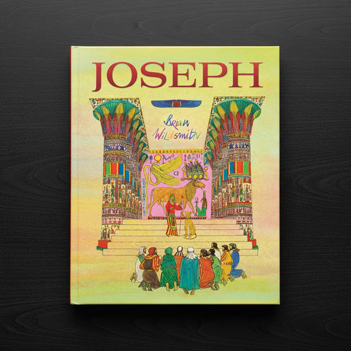 Book cover of 'Joseph' by Susan Wildsmith with colorful illustration on a dark background