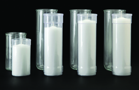 Cathedral 3-Day Inserta-Lite Clear Globe
