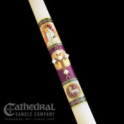 Prince of Peace 51% beeswax Paschal candle by Cathedral