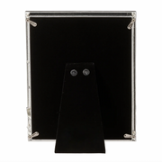 Rear view of a First Communion picture frame for a 4x6 inch size photo.