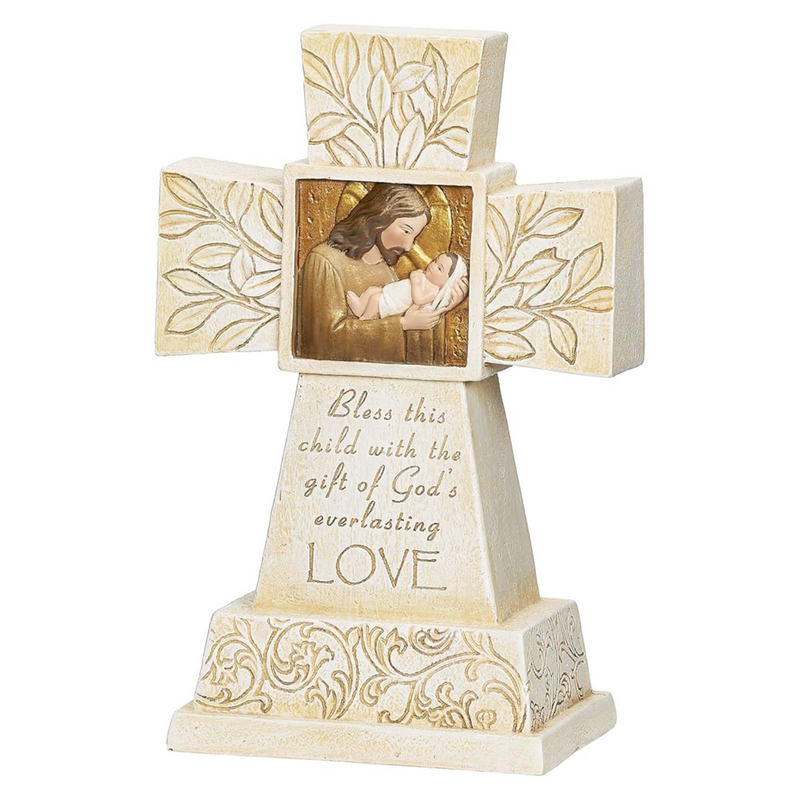 Jesus Loves Me LED Cross 6.75"H
