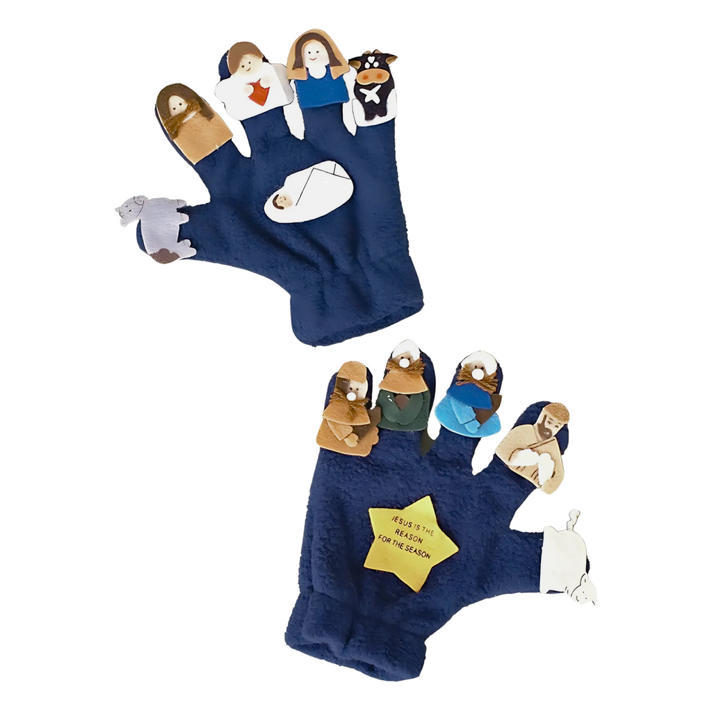 Nativity Puppet Glove 6.5"H 2pc set