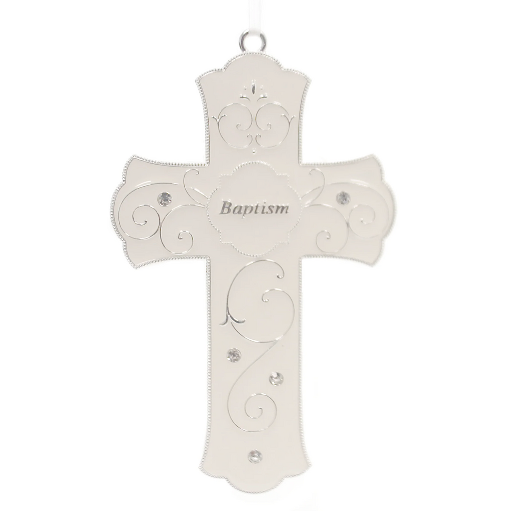 Baptism Cross 7.25"H