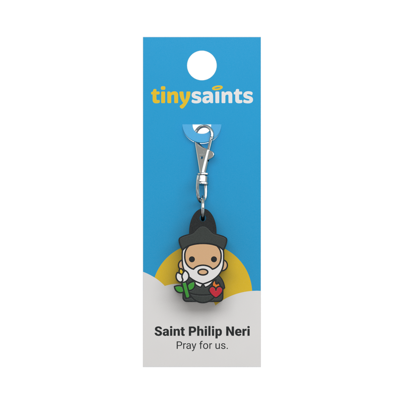 Tiny Saints - St. Philip Neri Zipper Pull