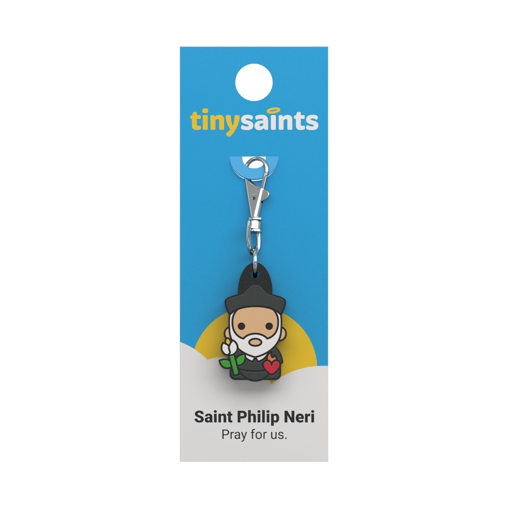 Tiny Saints - St. Philip Neri Zipper Pull
