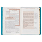 Teal book titled 'The Spiritual Growth Bible' on a white background