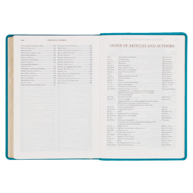 Teal book titled 'The Spiritual Growth Bible' on a white background