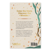 Book cover with text and decorative elements on a beige background