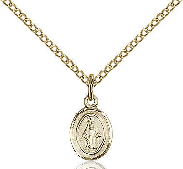 Miraculous Medal Gold Filled 18"