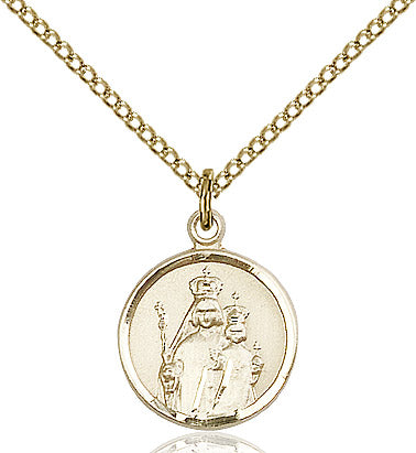 Our Lady of Consolation Medal Gold Filled 18"