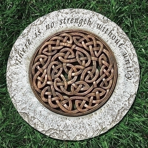 Celtic Round Stepping Stone 12"D