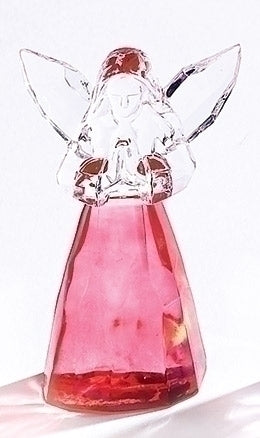Birthstone January Angel Figure 2.75"H