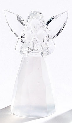 Birthstone April Angel Figure 2.75"H