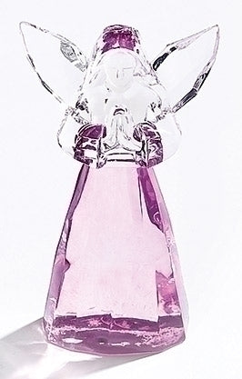 Birthstone June Angel Figure 2.75"H