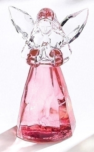 Birthstone July Angel Figure 2.75"H