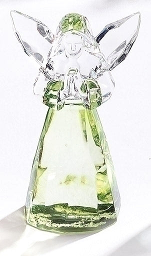 Birthstone August Angel Figure 2.75"H