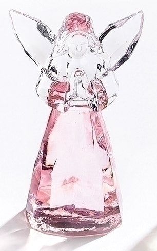 Birthstone October Angel Figure 2.75"H