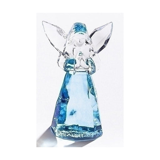Roman Birthstone December Angel Figure 2.75" H