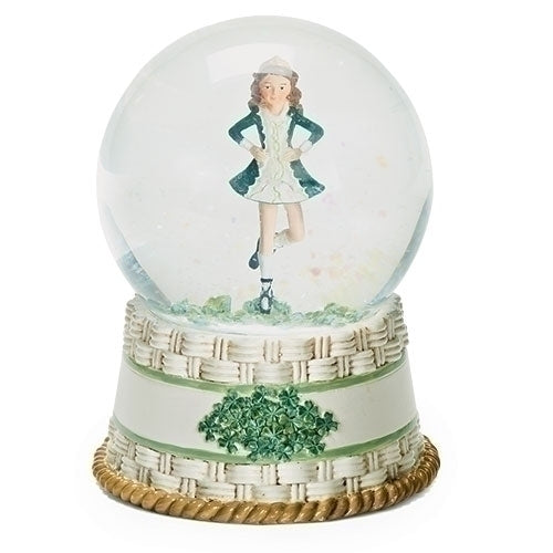 Irish Dancer Globe 6.5"H