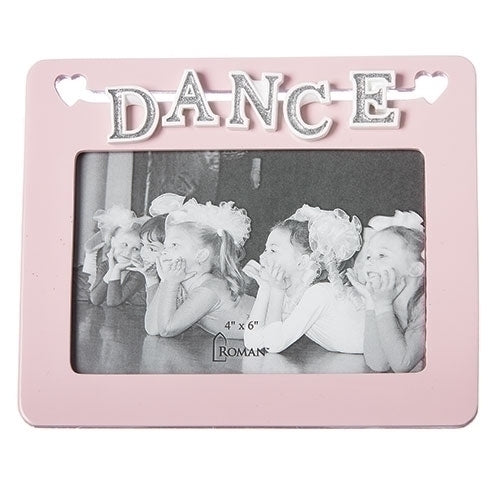 Dance Letters Frame 6"H