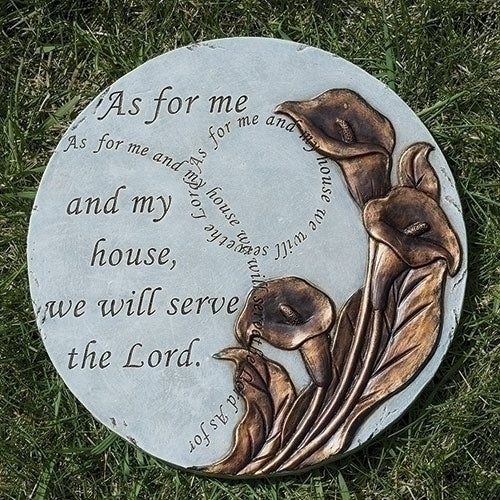 As For Me and My House Stepping Stone 9"D
