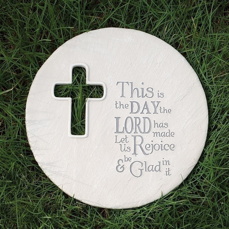 This is the Day Garden Stone with Easel 8.75"H