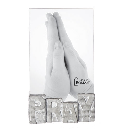 Pray Frame Cement 6.5"H