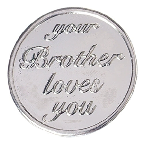 Brother Love Token 1.25"H