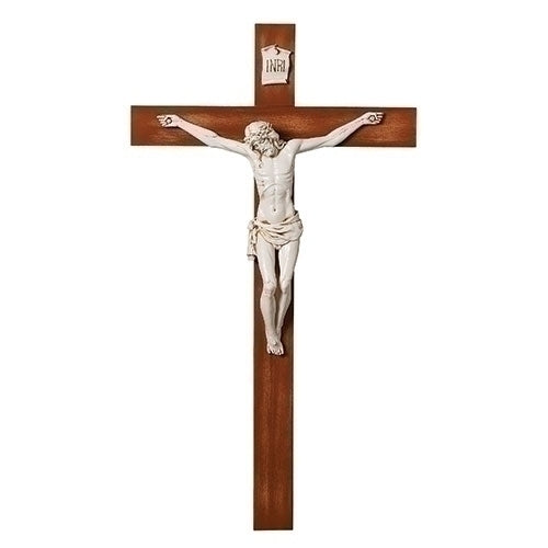 Fontanini Crucifix with Siena Corpus 40"