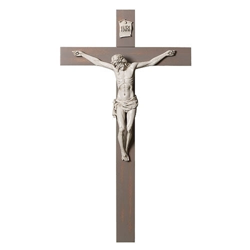 Fontanini Crucifix with Carrara Corpus 40"