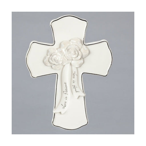 Roman Wedding Wall Cross 7" H