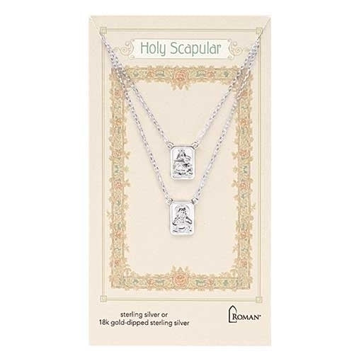 Infinity Scapular Necklace 26"L