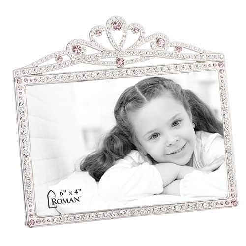 Princess Crown Frame 6"H