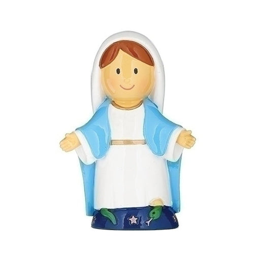 Roman Our Lady of Grace Figure 3.25" H