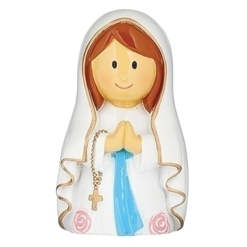 Our lady of Lourdes Figure 3"H